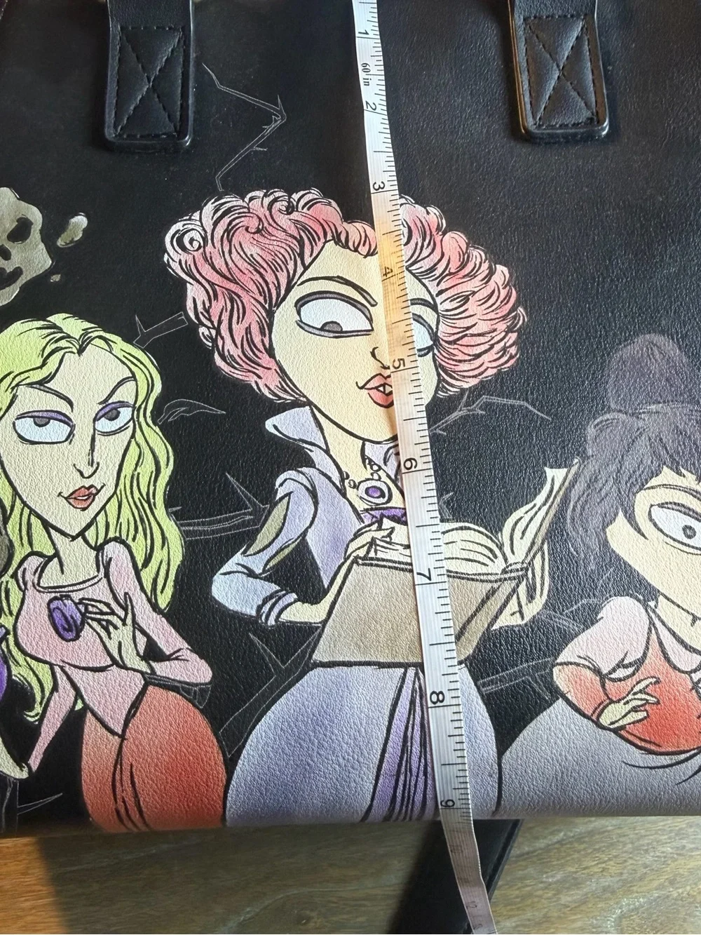 Loungefly Disney Hocus Pocus Sanderson Sisters Illustration Satchel Bag
